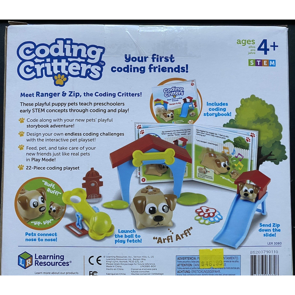 Learning Resources Coding Critters Ranger & Zip Educational Learning Games NEW - Picture 6 of 10